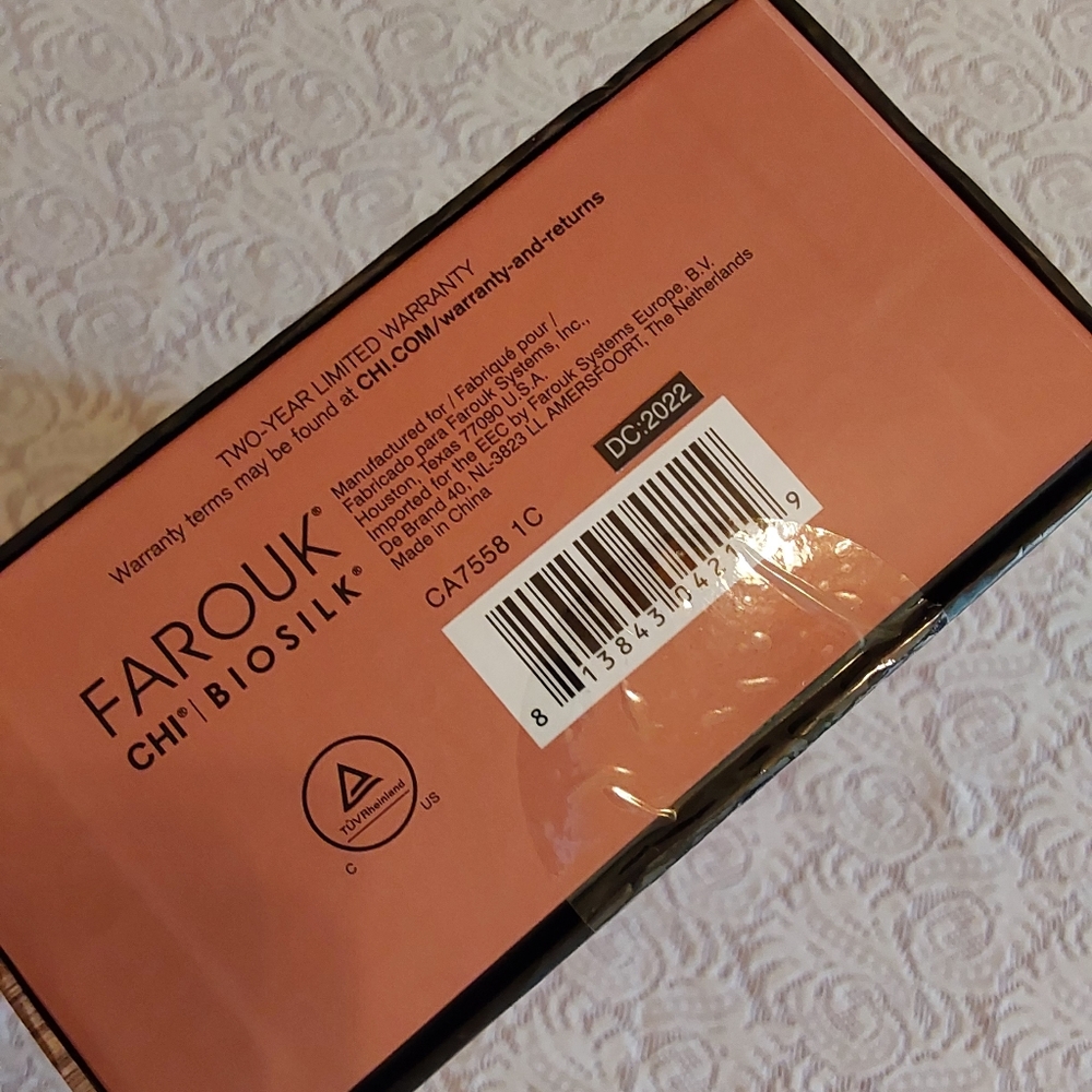 🌺 NWT CHI Original Digital Ceramic Flat/Curling Iron - Picture 11 of 11
